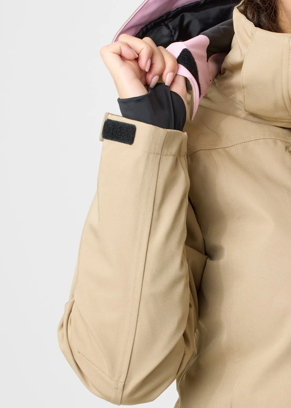 New Swedemount Cervinia Jacket W Beige/Light Pink