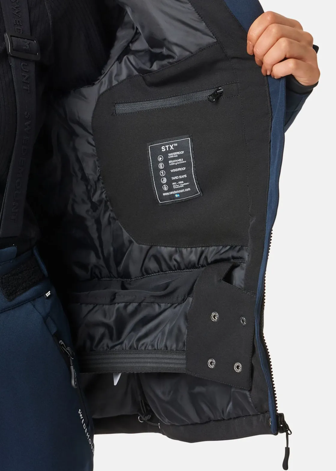 Discount Swedemount Cervinia Jacket W Dk. Navy/Black