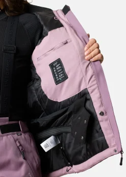 Swedemount Cervinia Jacket W Dk. Mauve/Pale Mauve