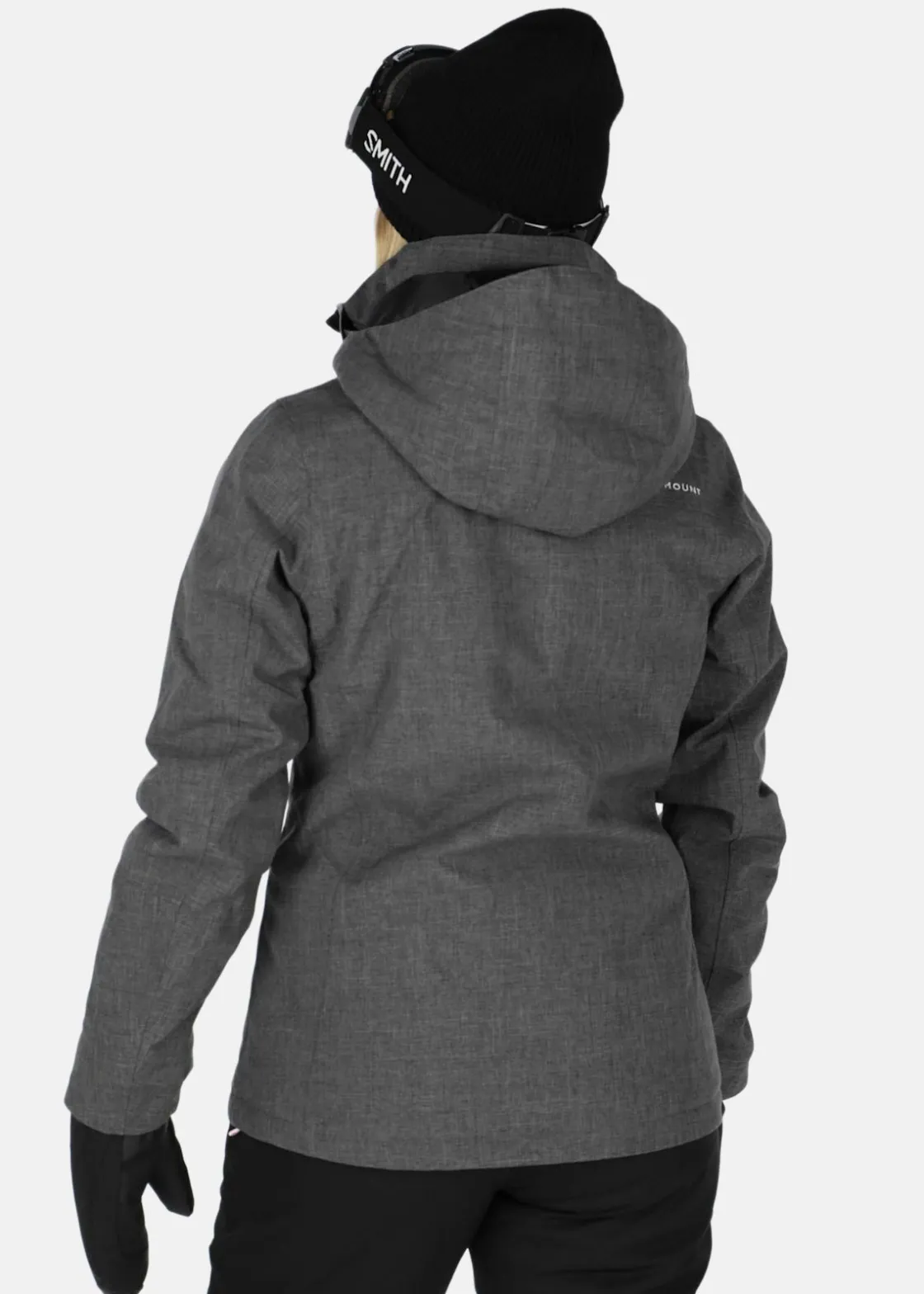 Swedemount Cervinia Jacket W Charcoal Melange/Lt.Pink