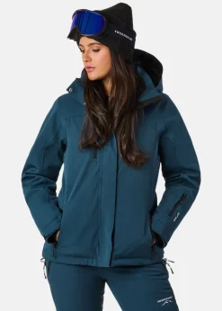 Outlet Swedemount Cervinia Jacket W Dk. Steel Green/Black