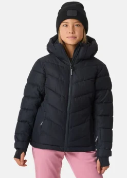 Clearance Swedemount Cervinia Puffer Ski Jacket JR Black/Black