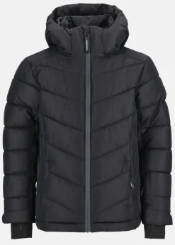 Clearance Swedemount Cervinia Puffer Ski Jacket JR Black/Black