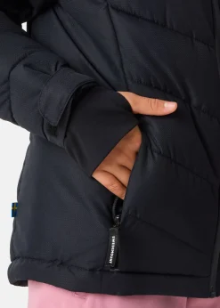 Clearance Swedemount Cervinia Puffer Ski Jacket JR Black/Black