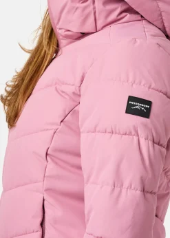 New Swedemount Cervinia Puffer Ski Jacket W Dusty Rose