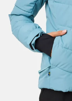 Clearance Swedemount Cervinia Puffer Ski Jacket W Dusty Seaweed