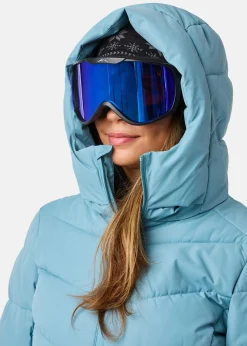 Clearance Swedemount Cervinia Puffer Ski Jacket W Dusty Seaweed