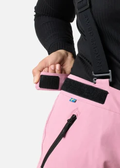 Clearance Swedemount Cervinia Ski Pants II W Dark Rose/Black