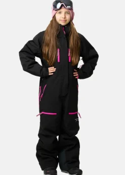 Swedemount Cervinia Skisuit JR Black/Fresh Pink