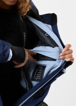 Online Swedemount Cervinia Skisuit Long W Navy Melange/Lt Blue