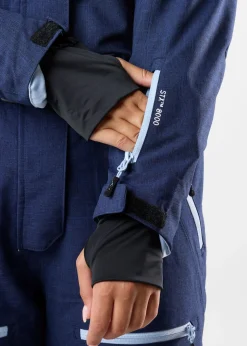 Online Swedemount Cervinia Skisuit Long W Navy Melange/Lt Blue
