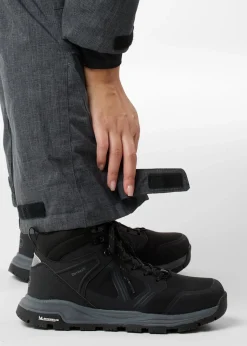 New Swedemount Cervinia Skisuit Long W Charcoal Melange/Light Pink