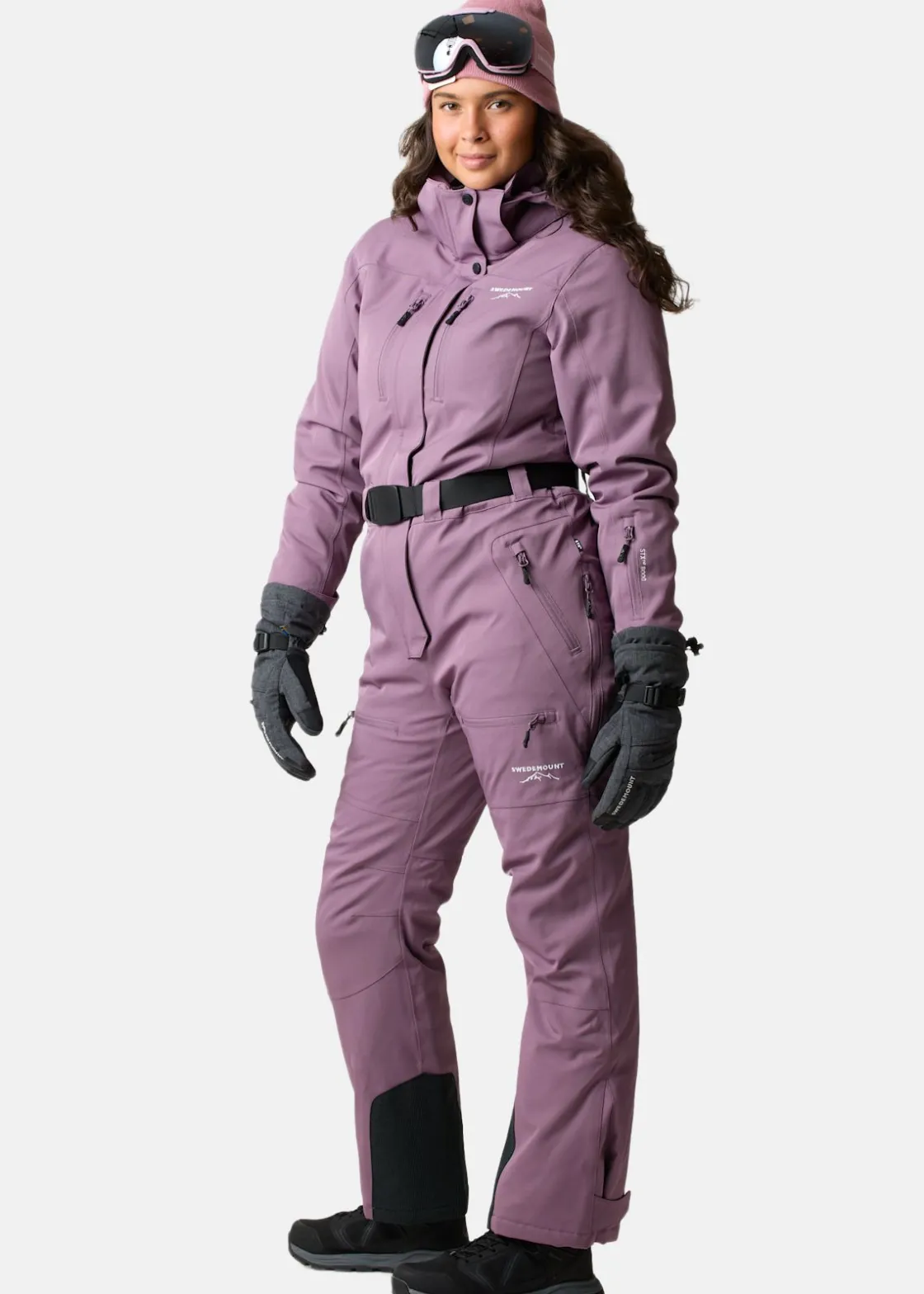 Hot Swedemount Cervinia Skisuit Long W Dk. Mauve