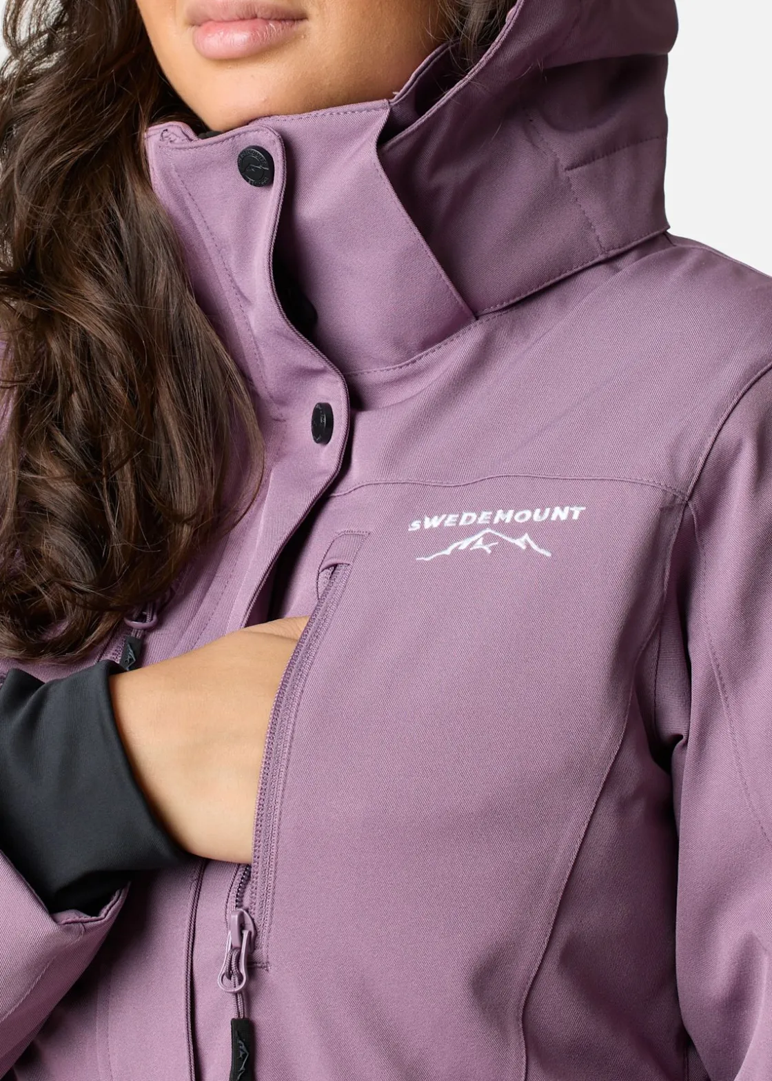 Hot Swedemount Cervinia Skisuit Long W Dk. Mauve