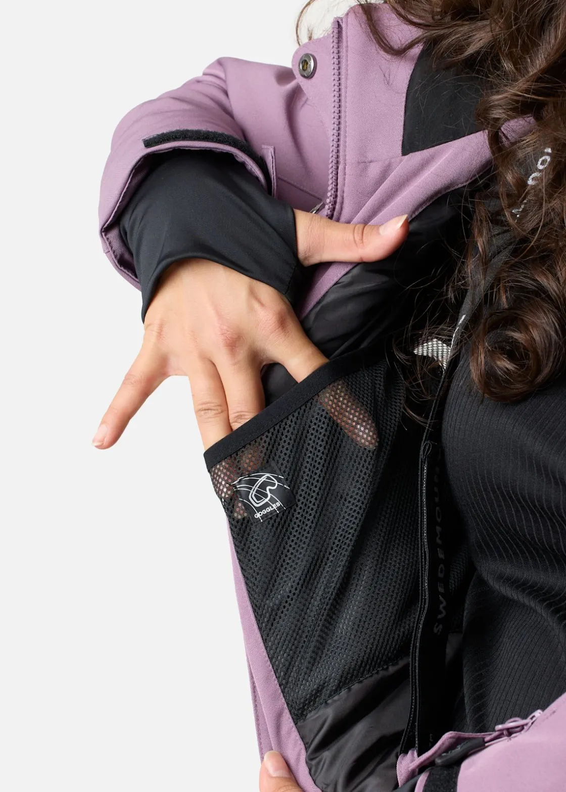 Hot Swedemount Cervinia Skisuit Long W Dk. Mauve