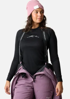 Hot Swedemount Cervinia Skisuit Long W Dk. Mauve