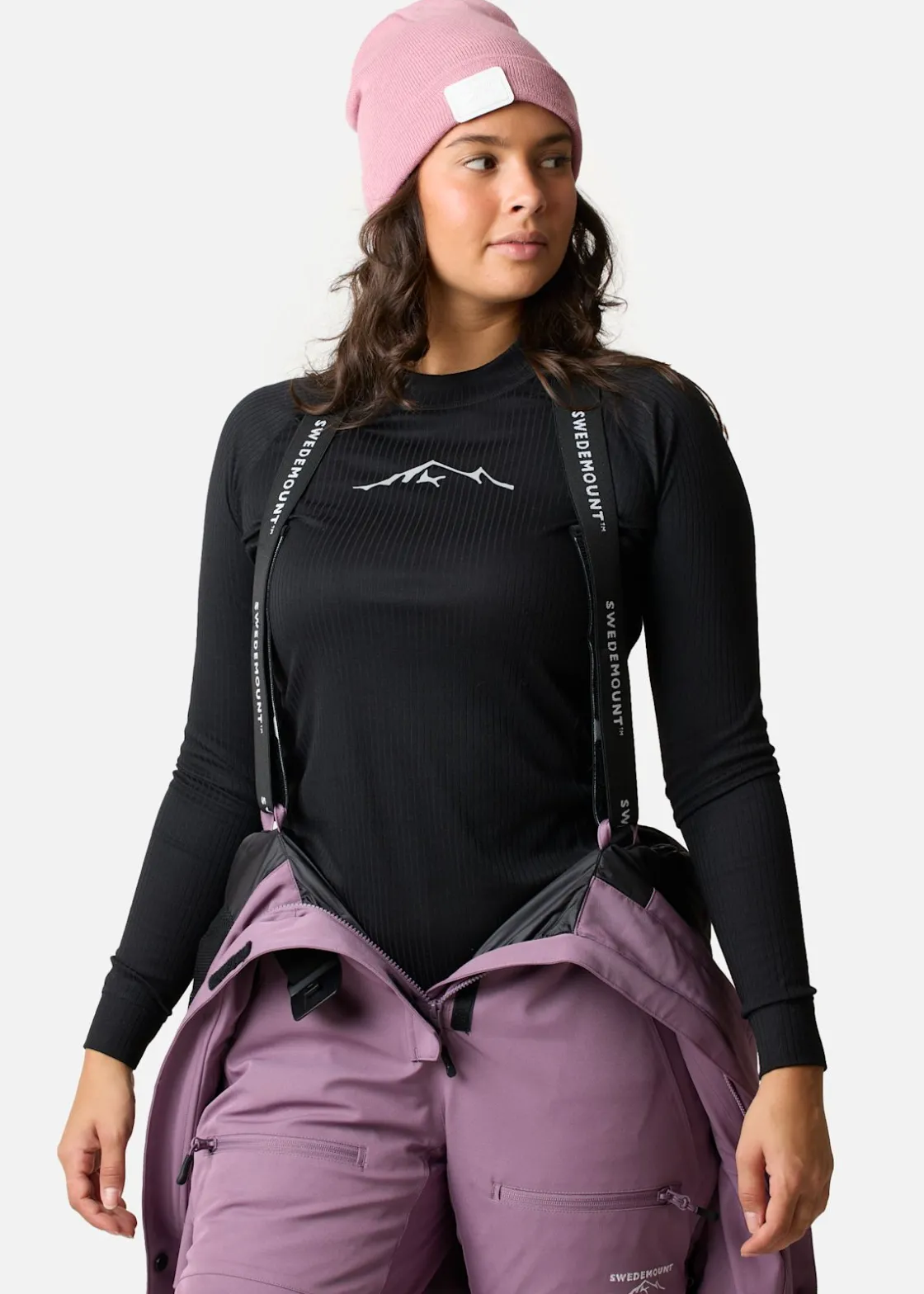 Hot Swedemount Cervinia Skisuit Long W Dk. Mauve