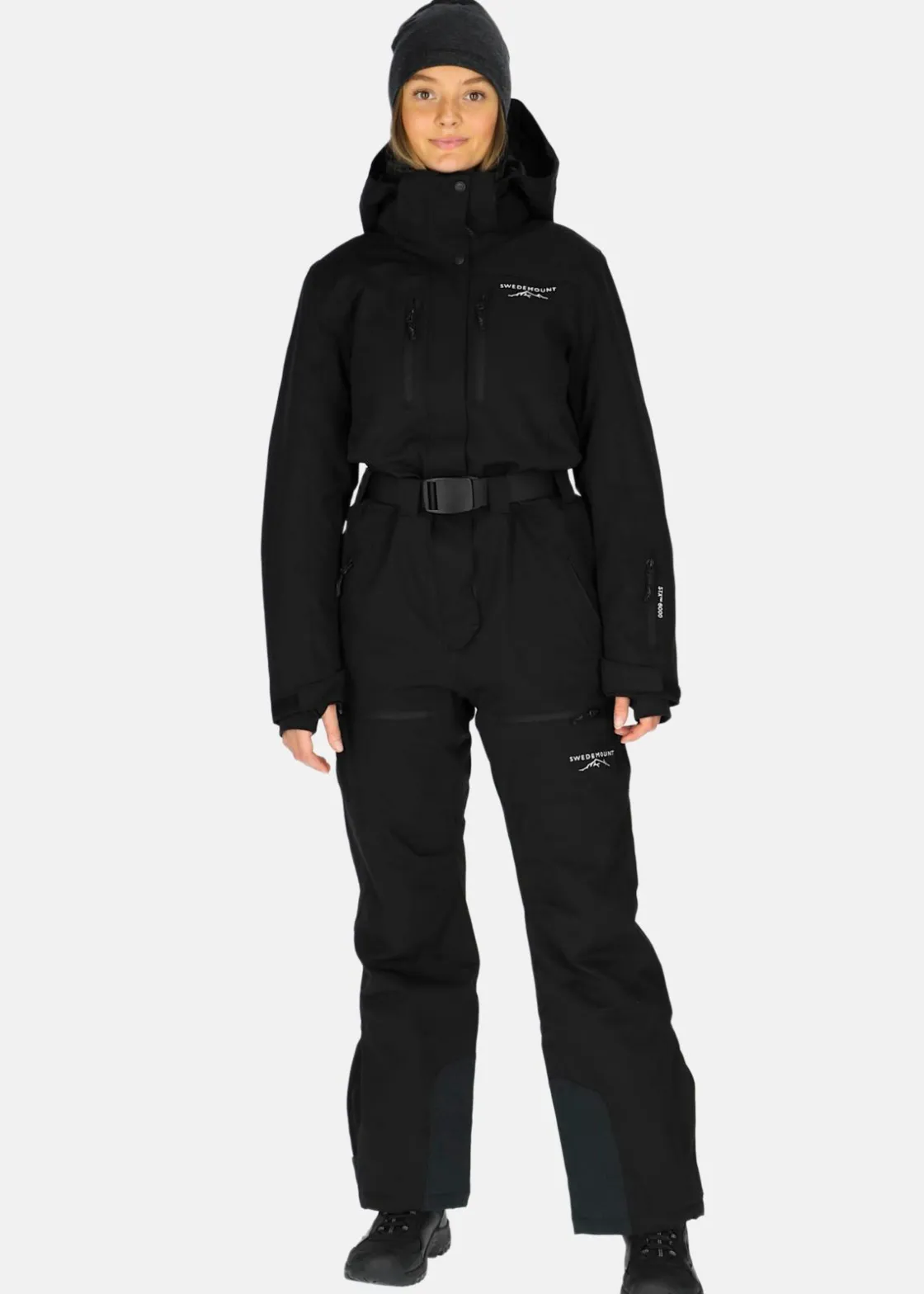 Hot Swedemount Cervinia Skisuit Long W Black/Black