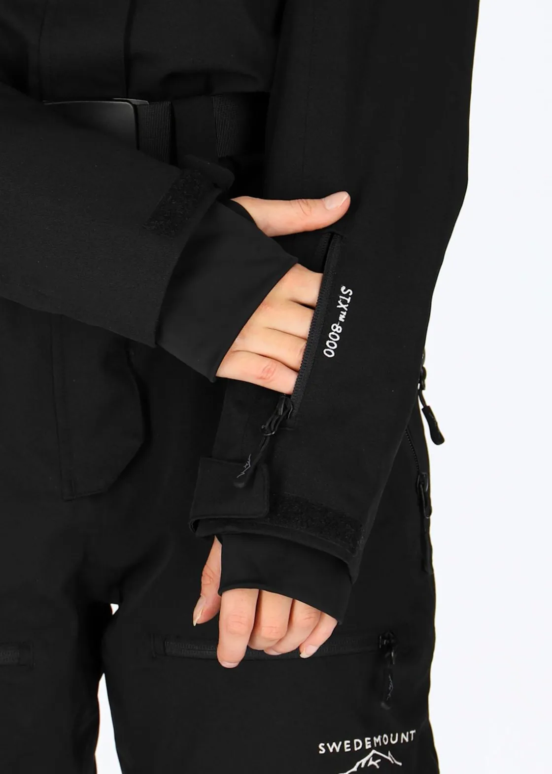 Hot Swedemount Cervinia Skisuit Long W Black/Black