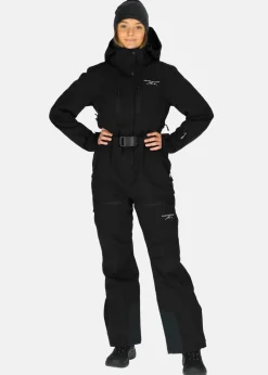 Hot Swedemount Cervinia Skisuit Long W Black/Black