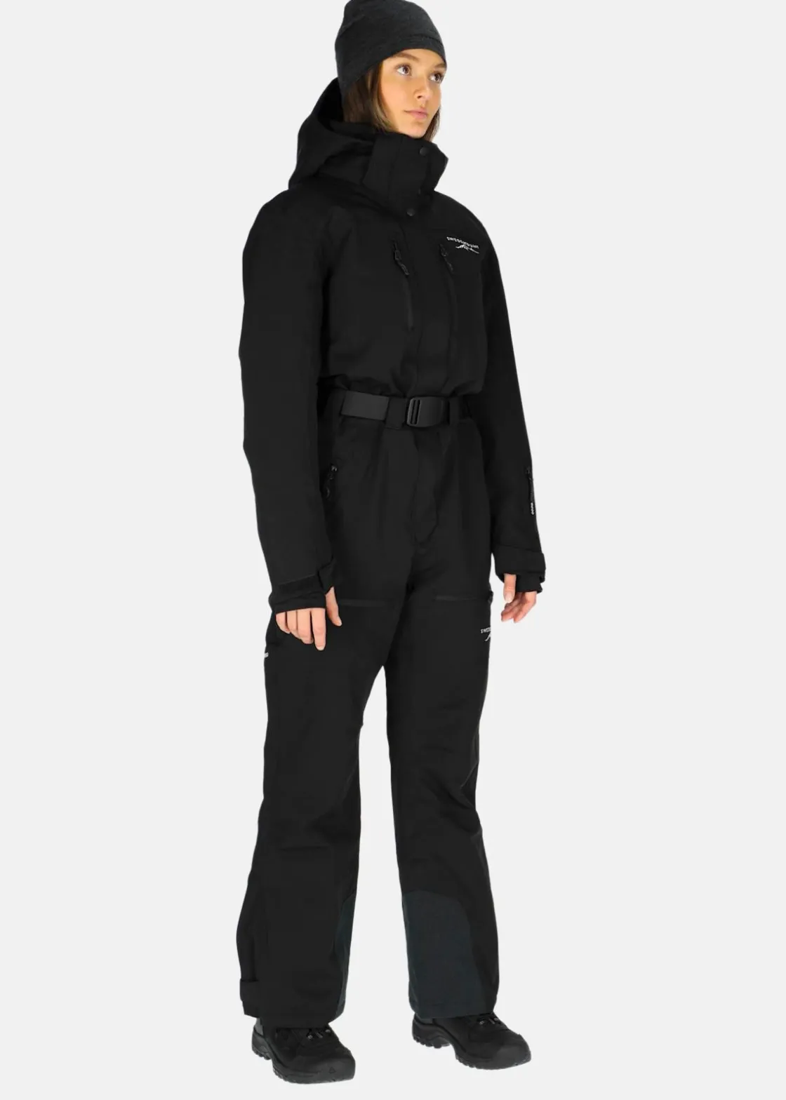 Hot Swedemount Cervinia Skisuit Long W Black/Black