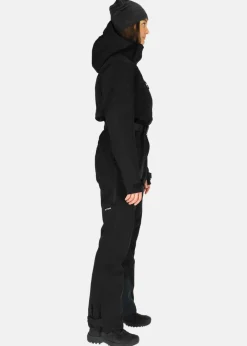 Hot Swedemount Cervinia Skisuit Long W Black/Black