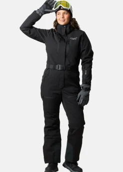 New Swedemount Cervinia Skisuit Long W Black