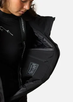 New Swedemount Cervinia Skisuit Long W Black