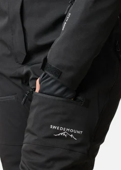 New Swedemount Cervinia Skisuit Long W Black