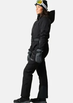 New Swedemount Cervinia Skisuit Long W Black