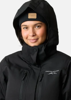 New Swedemount Cervinia Skisuit Long W Black