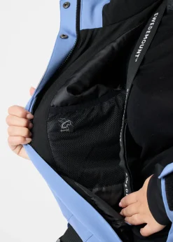 Best Swedemount Cervinia Skisuit Long W Lavender/Black