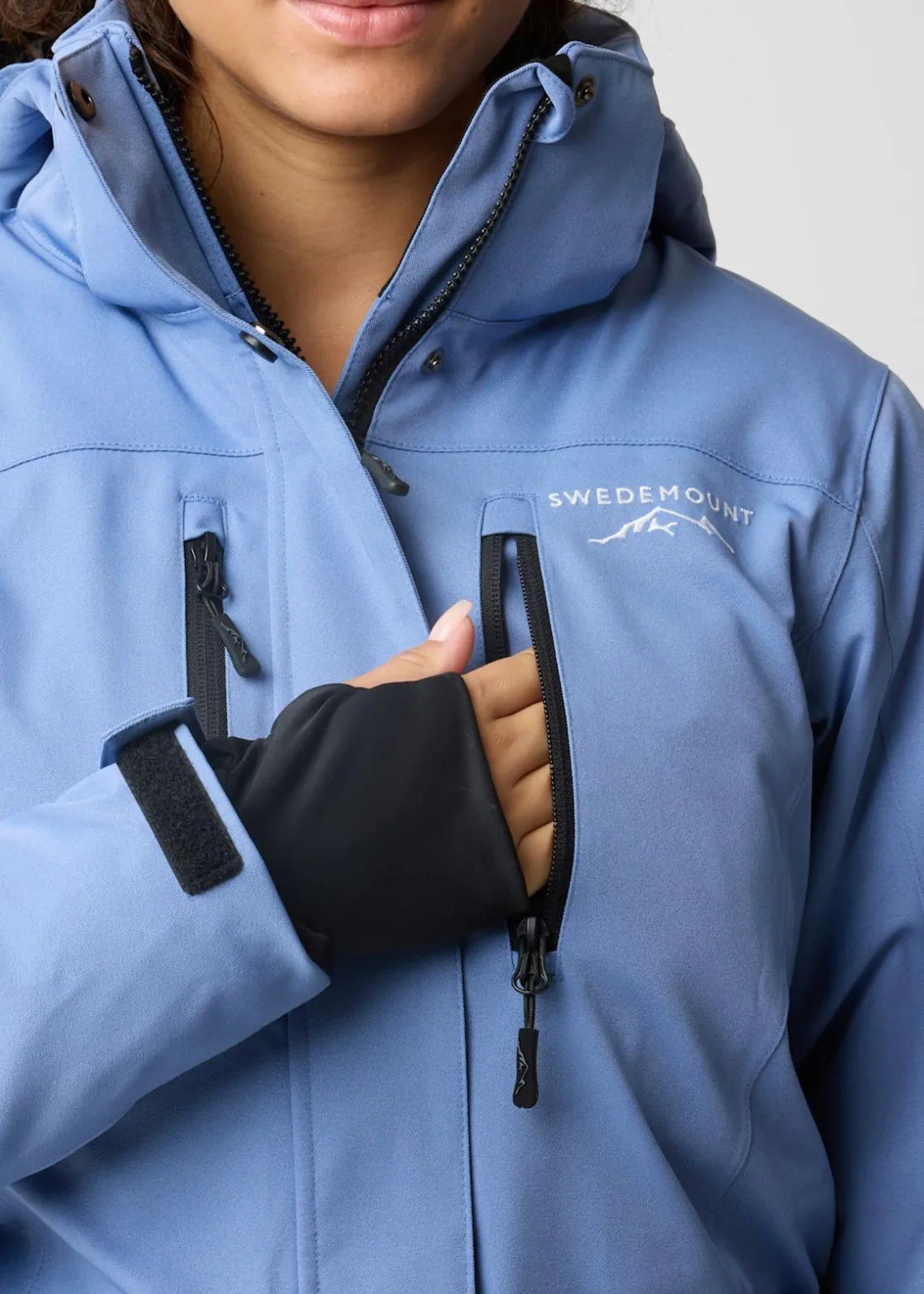 Best Swedemount Cervinia Skisuit Long W Lavender/Black