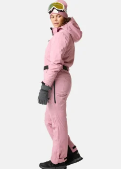 Sale Swedemount Cervinia Skisuit Long W Dark Rose/Black