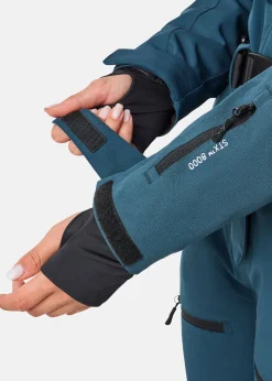 Swedemount Cervinia Skisuit W Dk. Steel Green/Black