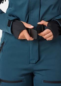 Swedemount Cervinia Skisuit W Dk. Steel Green/Black