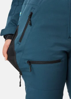 Swedemount Cervinia Skisuit W Dk. Steel Green/Black