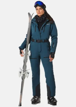 Swedemount Cervinia Skisuit W Dk. Steel Green/Black