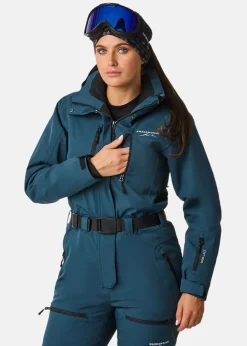 Swedemount Cervinia Skisuit W Dk. Steel Green/Black