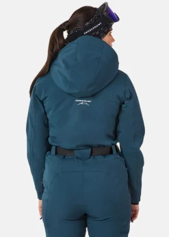 Swedemount Cervinia Skisuit W Dk. Steel Green/Black