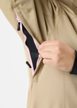 Outlet Swedemount Cervinia Skisuit W Beige/Light Pink