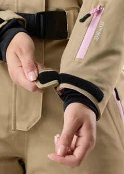 Outlet Swedemount Cervinia Skisuit W Beige/Light Pink