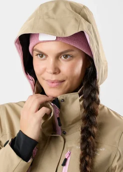 Outlet Swedemount Cervinia Skisuit W Beige/Light Pink