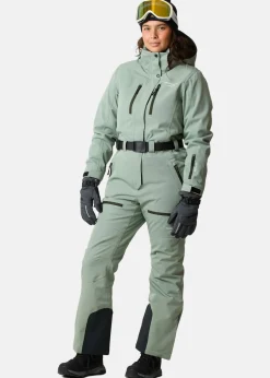 Outlet Swedemount Cervinia Skisuit W Seaweed Green/Dk. Olive Green