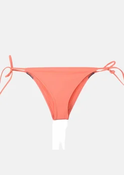 Discount Calvin Klein CHEEKY STRING SIDE TIE BIKINI Flamingo
