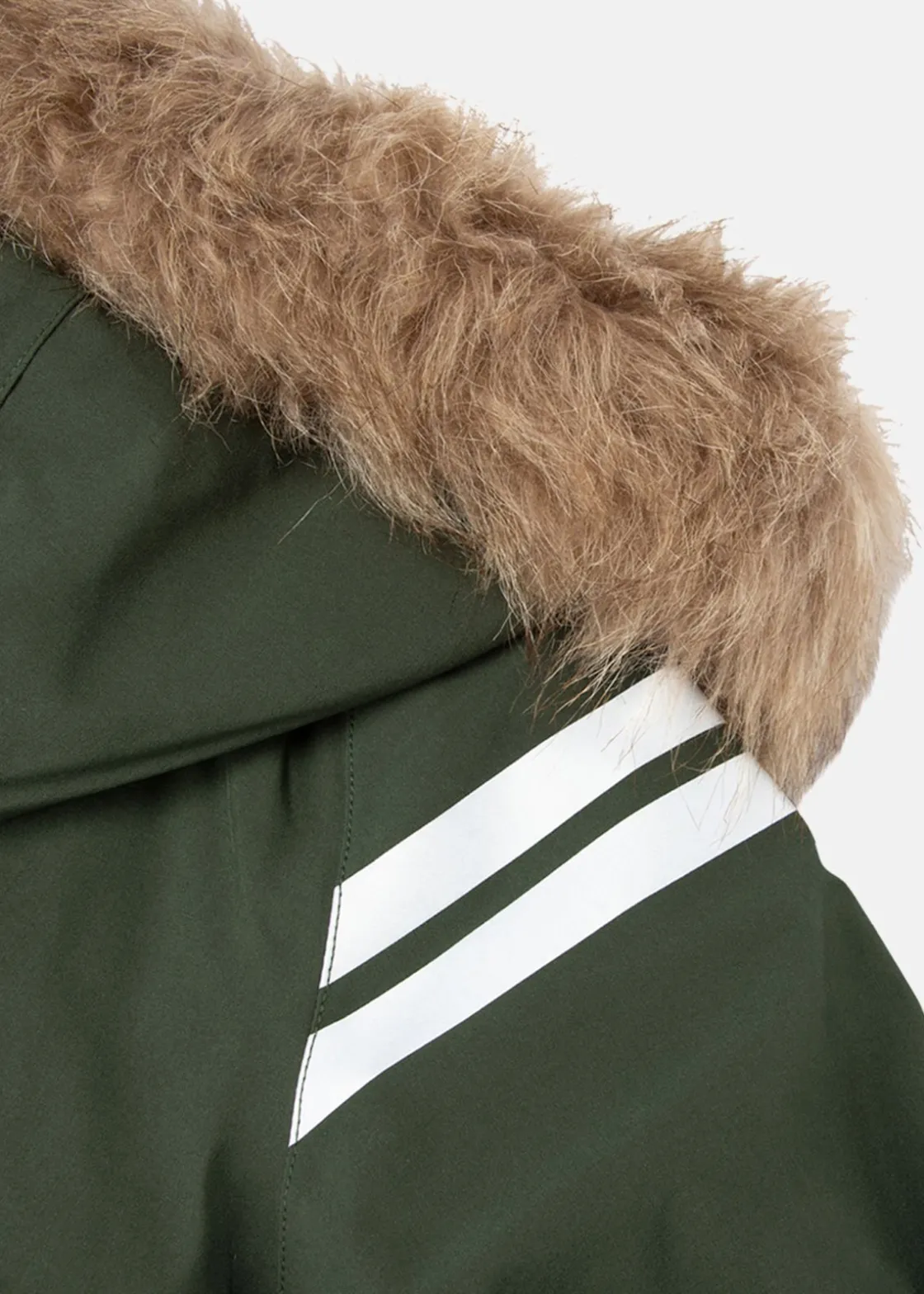 Outlet Lindberg COLDEN WINTER BABY OVERALL GREEN