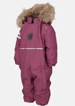 Outlet Lindberg COLDEN WINTER BABY OVERALL DRY ROSE
