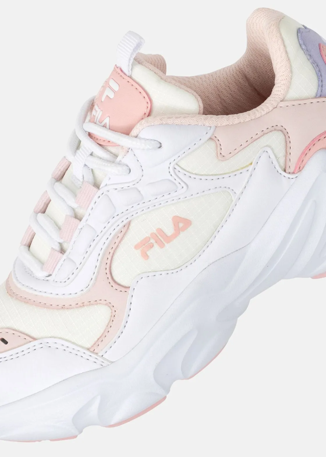 Outlet Fila COLLENE CB kids White-Mauve Chalk