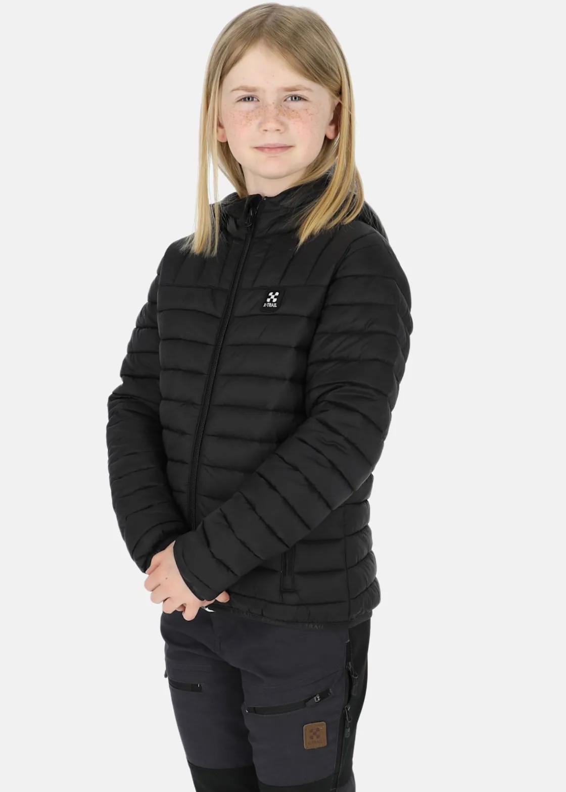 Sale X-trail Colorado Lightweight Hooded Jacket JR Black