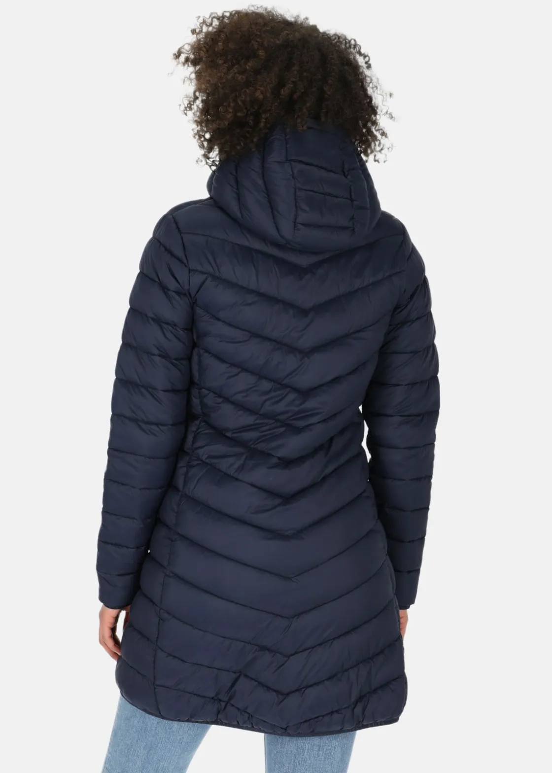 Best X-trail Colorado Lightweight Hooded Coat W Dk. Navy